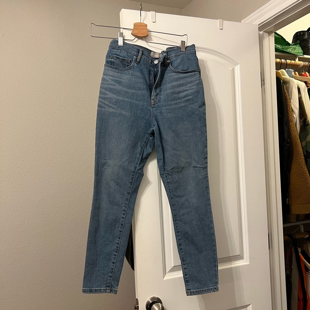 Everlane high-rise ankle skinny.